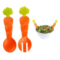Набор для салата в виде морковок «Fresh Carrots»