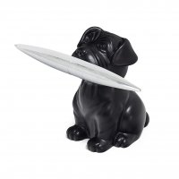 Набор ручки и пресс-папье черная собака «Woof!»