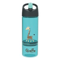 Детская бирюзовая бутылка 2в1 «Carl Oscar Giraffe»