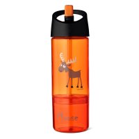 Детская оранжевая бутылка 2в1 «Carl Oscar Moose»