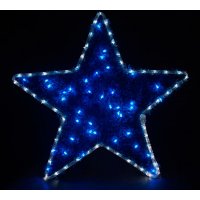 Световая фигура синяя звезда «LT015»