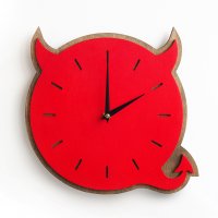 Красные часы Дьявол «01230RD»